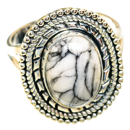 Pinolith Jasper Rings handcrafted by Ana Silver Co - RING119046 - Photo 2
