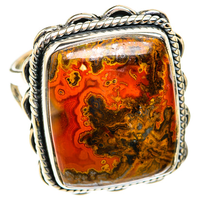 Moroccan Agate Rings handcrafted by Ana Silver Co - RING119063 - Photo 2