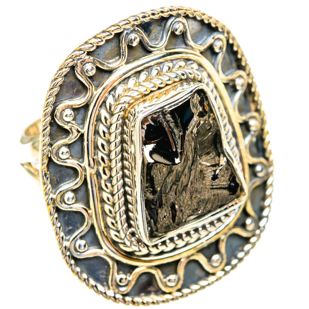 Shungite Rings handcrafted by Ana Silver Co - RING119071 - Photo 2