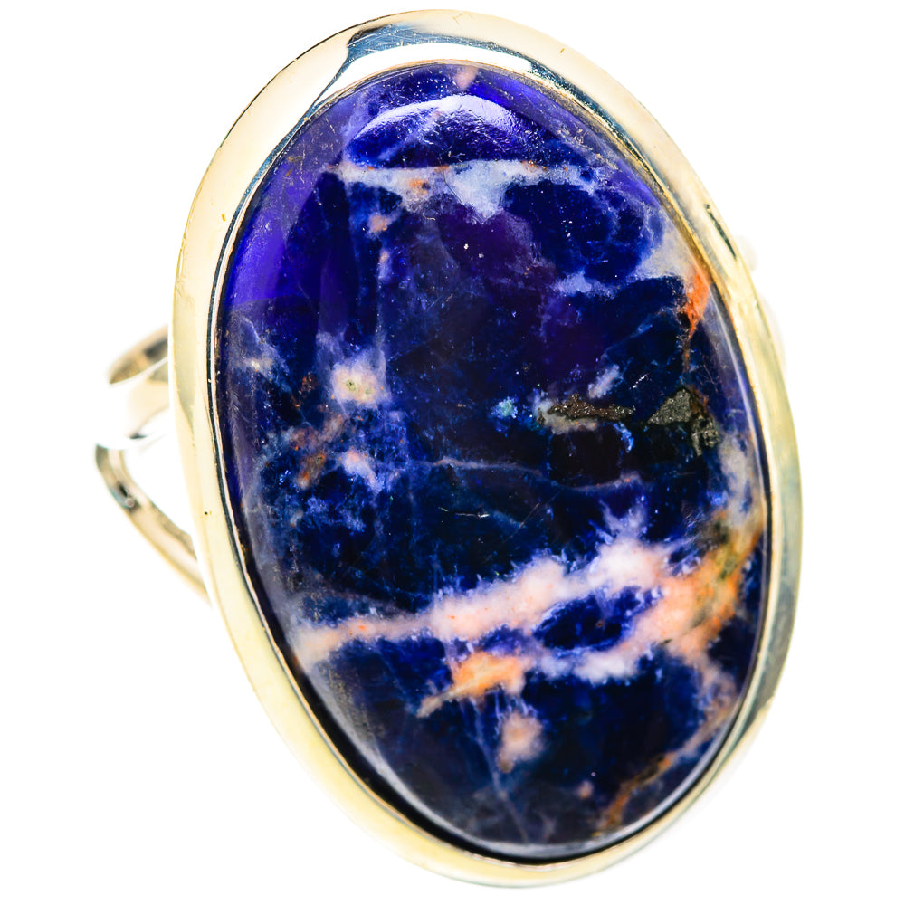Sodalite Rings handcrafted by Ana Silver Co - RING119085 - Photo 2