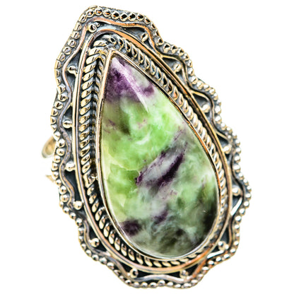 Charoite Rings handcrafted by Ana Silver Co - RING119090 - Photo 2