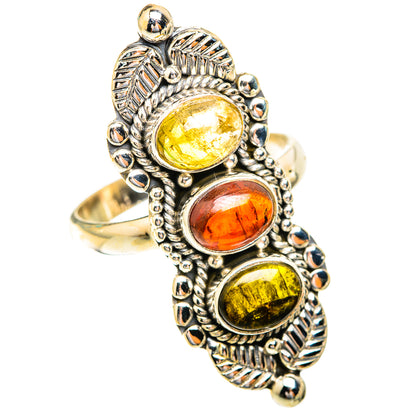 Tourmaline Rings handcrafted by Ana Silver Co - RING119108 - Photo 2