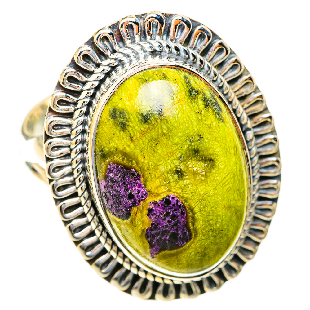 Atlantisite Rings handcrafted by Ana Silver Co - RING119114 - Photo 2