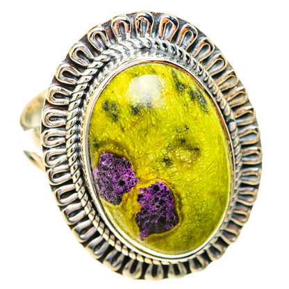 Atlantisite Rings handcrafted by Ana Silver Co - RING119114 - Photo 2