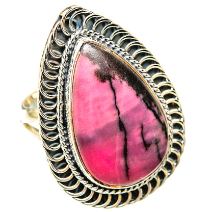 Rhodonite Rings handcrafted by Ana Silver Co - RING119131 - Photo 2