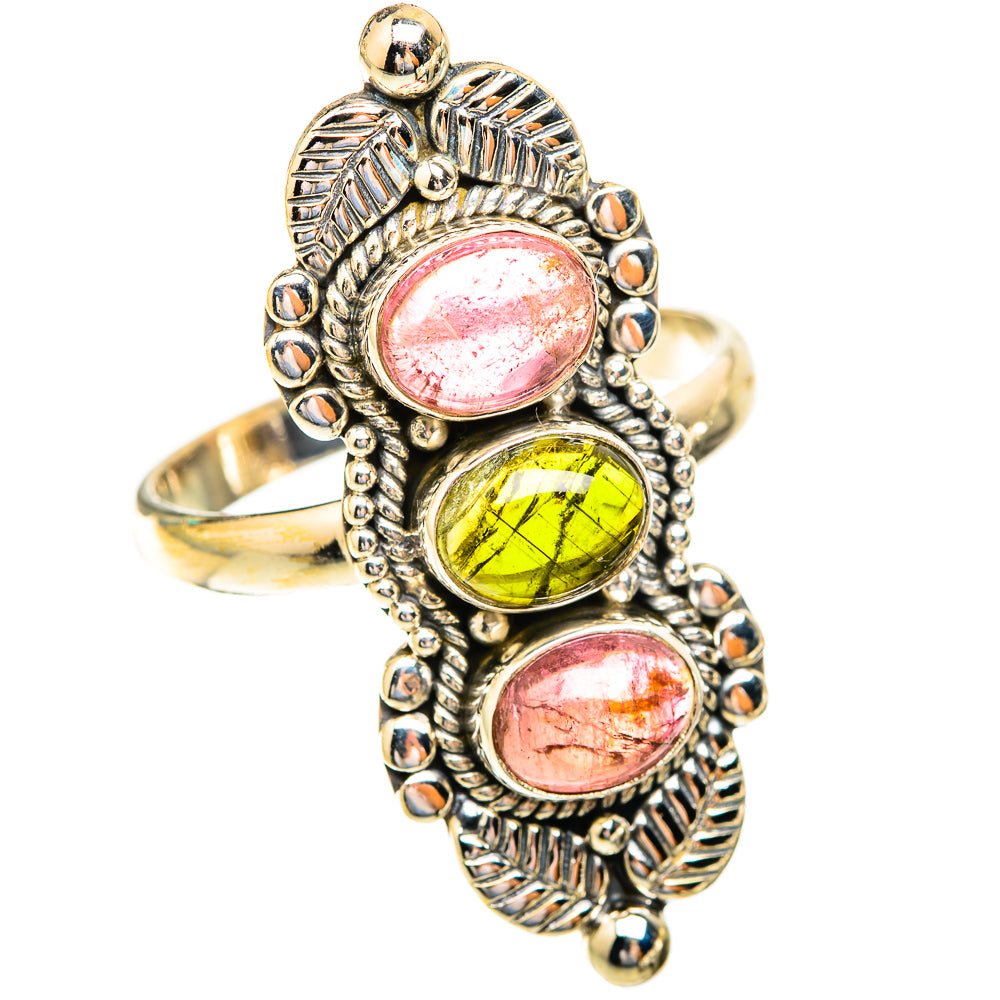 Tourmaline Rings handcrafted by Ana Silver Co - RING119144 - Photo 2