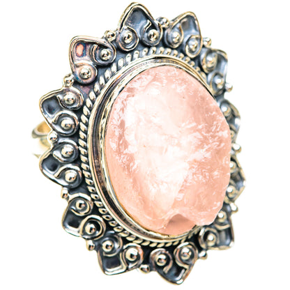 Rose Quartz Rings handcrafted by Ana Silver Co - RING119160 - Photo 2