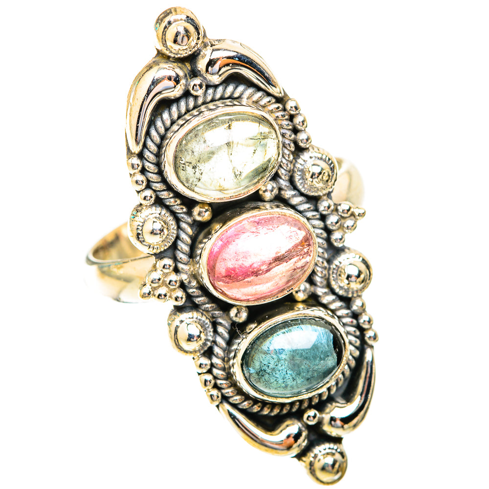 Tourmaline Rings handcrafted by Ana Silver Co - RING119173 - Photo 2