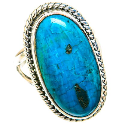 Chrysocolla Rings handcrafted by Ana Silver Co - RING119176 - Photo 2