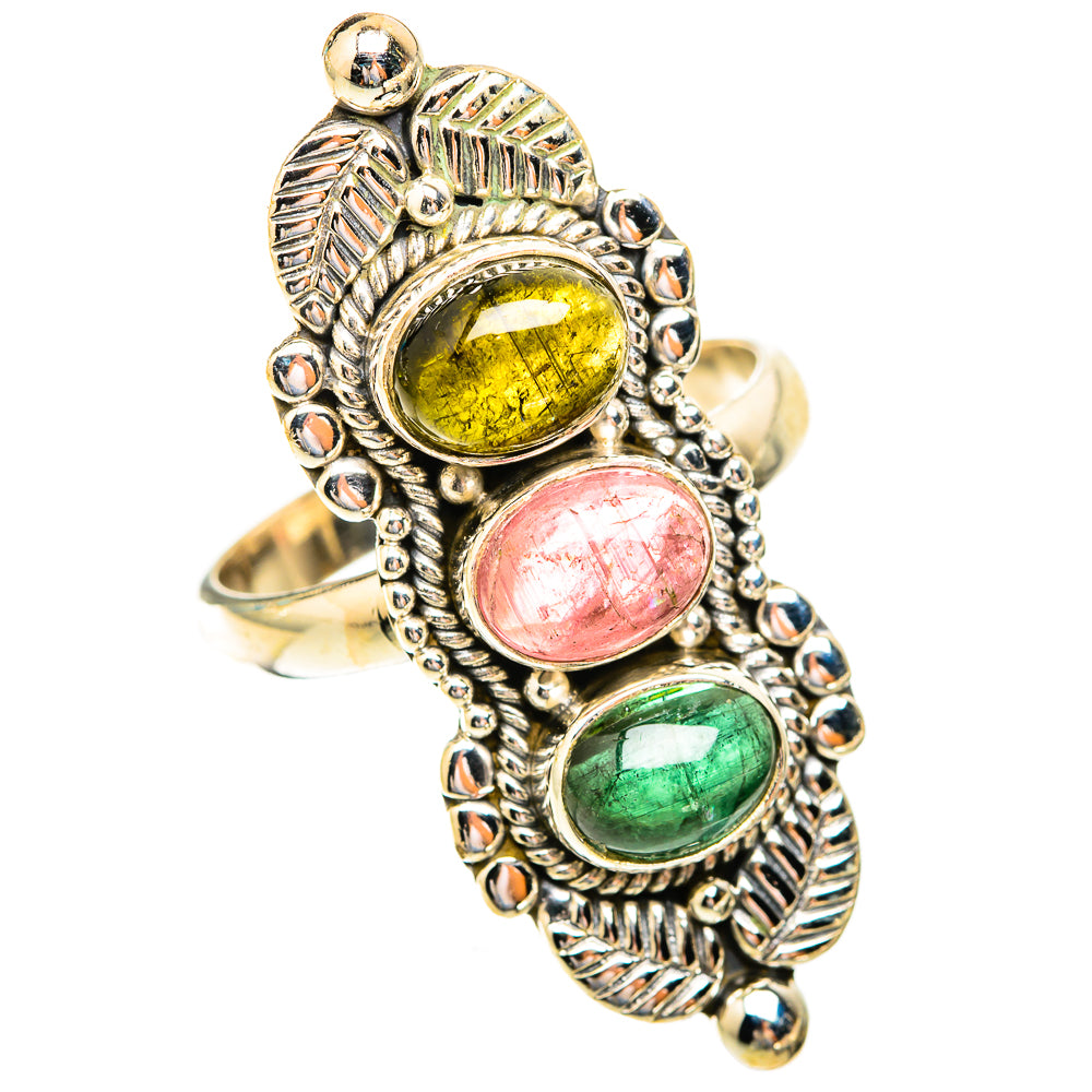 Tourmaline Rings handcrafted by Ana Silver Co - RING119193 - Photo 2