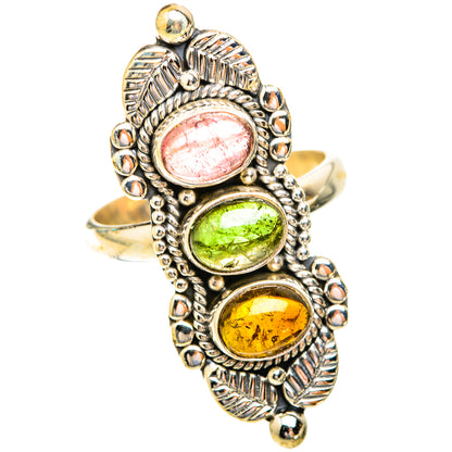 Tourmaline Rings handcrafted by Ana Silver Co - RING119207 - Photo 2