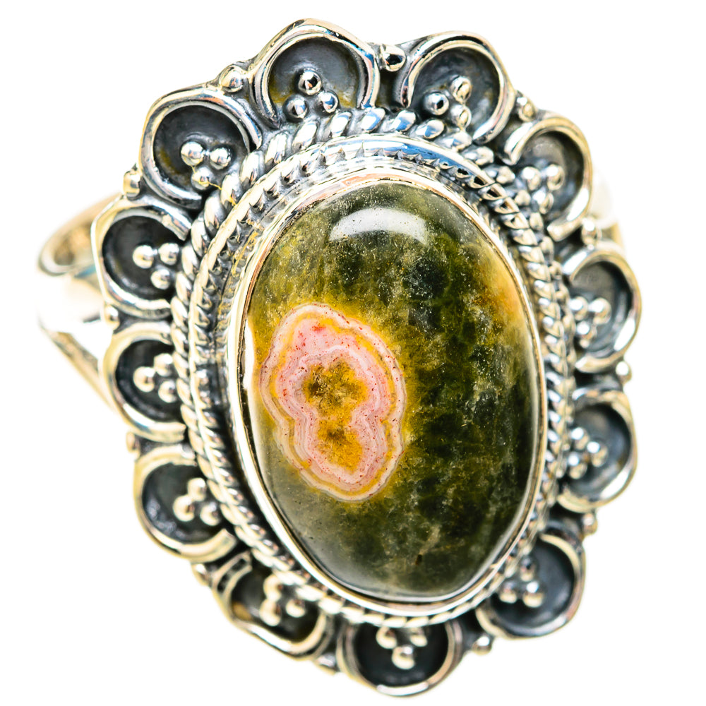 Ocean Jasper Rings handcrafted by Ana Silver Co - RING119218 - Photo 2