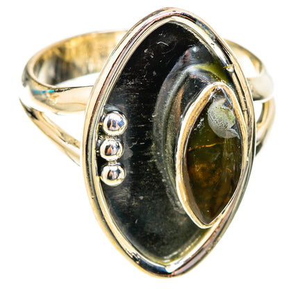 Ammolite Rings handcrafted by Ana Silver Co - RING119234 - Photo 2