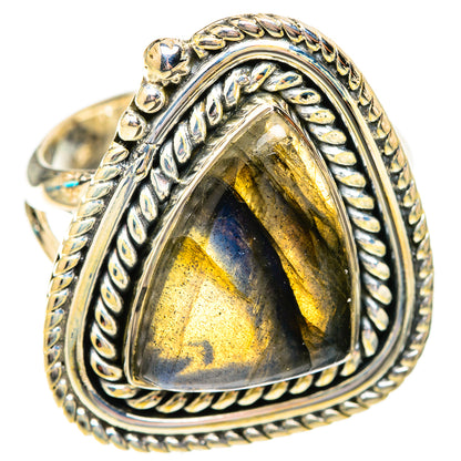 Labradorite Rings handcrafted by Ana Silver Co - RING119242 - Photo 2