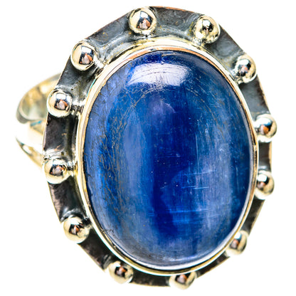 Kyanite, Tanzanite, Rainbow Moonstone Rings handcrafted by Ana Silver Co - RING119244 - Photo 2