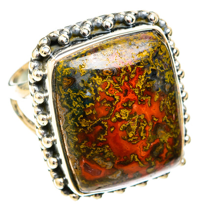 Moroccan Agate Rings handcrafted by Ana Silver Co - RING119251 - Photo 2