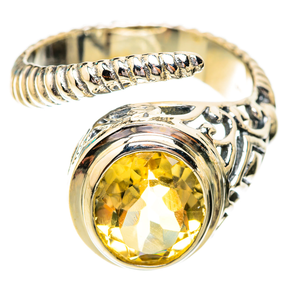 Citrine Rings handcrafted by Ana Silver Co - RING119253 - Photo 2