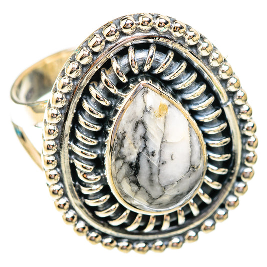 Pinolith Jasper Rings handcrafted by Ana Silver Co - RING119267 - Photo 2
