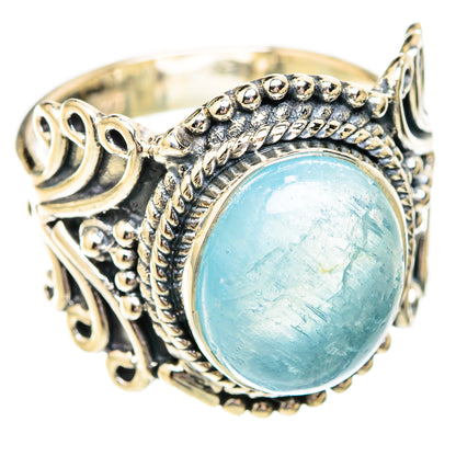 Aquamarine Rings handcrafted by Ana Silver Co - RING119271 - Photo 2