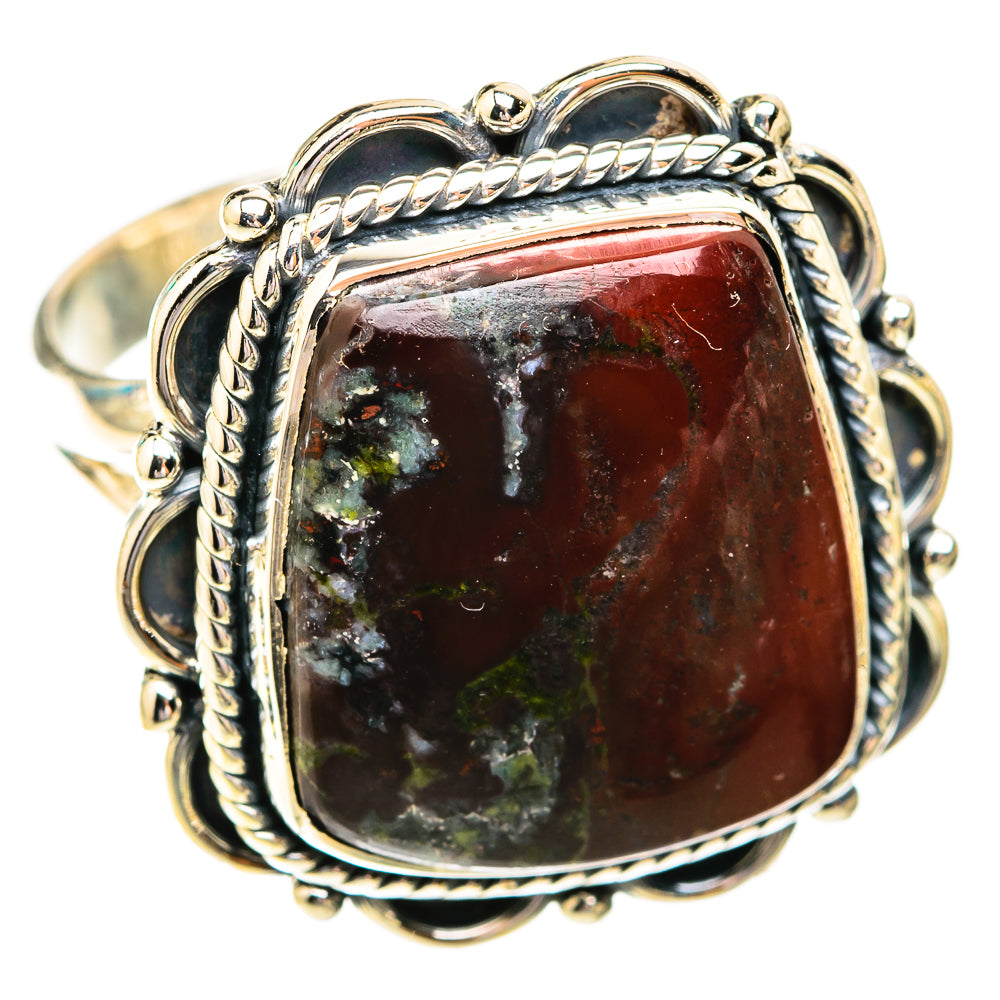 Red Jasper Rings handcrafted by Ana Silver Co - RING119280 - Photo 2