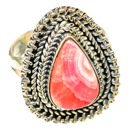 Rhodochrosite Rings handcrafted by Ana Silver Co - RING119283 - Photo 2