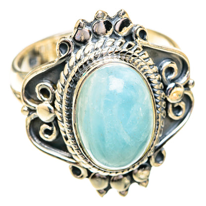 Aquamarine Rings handcrafted by Ana Silver Co - RING119322 - Photo 2