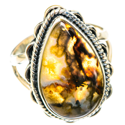 Montana Agate Rings handcrafted by Ana Silver Co - RING119328 - Photo 2