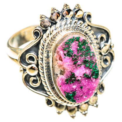 Ruby Fuchsite Rings handcrafted by Ana Silver Co - RING119333 - Photo 2