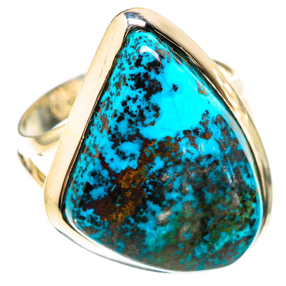 Shattuckite Rings handcrafted by Ana Silver Co - RING119347 - Photo 2