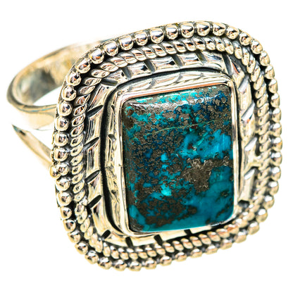 Shattuckite Rings handcrafted by Ana Silver Co - RING119348 - Photo 2