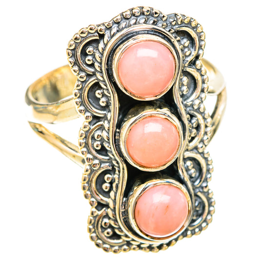 Pink Opal Rings handcrafted by Ana Silver Co - RING119359 - Photo 2