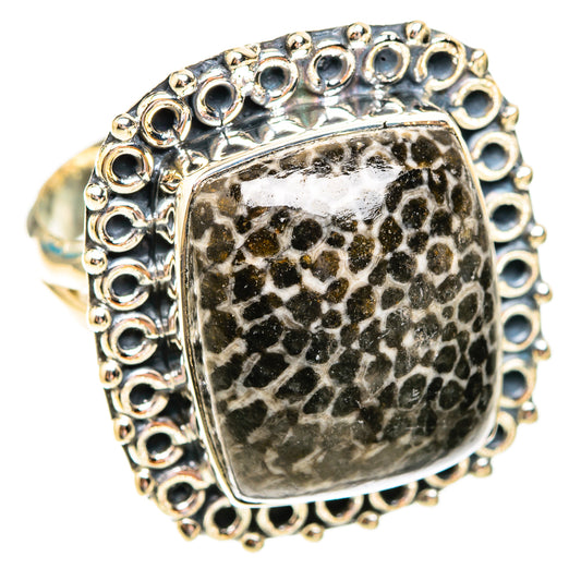 Stingray Coral Rings handcrafted by Ana Silver Co - RING119369 - Photo 2