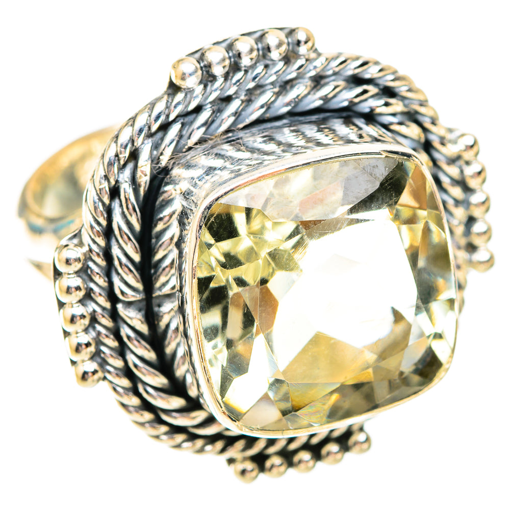 Citrine Rings handcrafted by Ana Silver Co - RING119398 - Photo 2