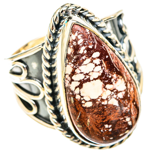 Wild Horse Jasper Rings handcrafted by Ana Silver Co - RING119410 - Photo 2