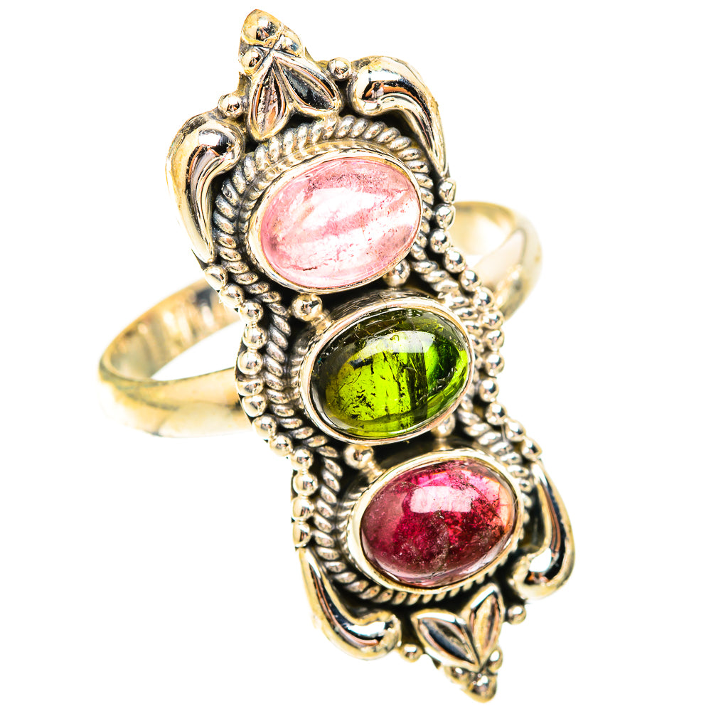 Tourmaline Rings handcrafted by Ana Silver Co - RING119427 - Photo 2