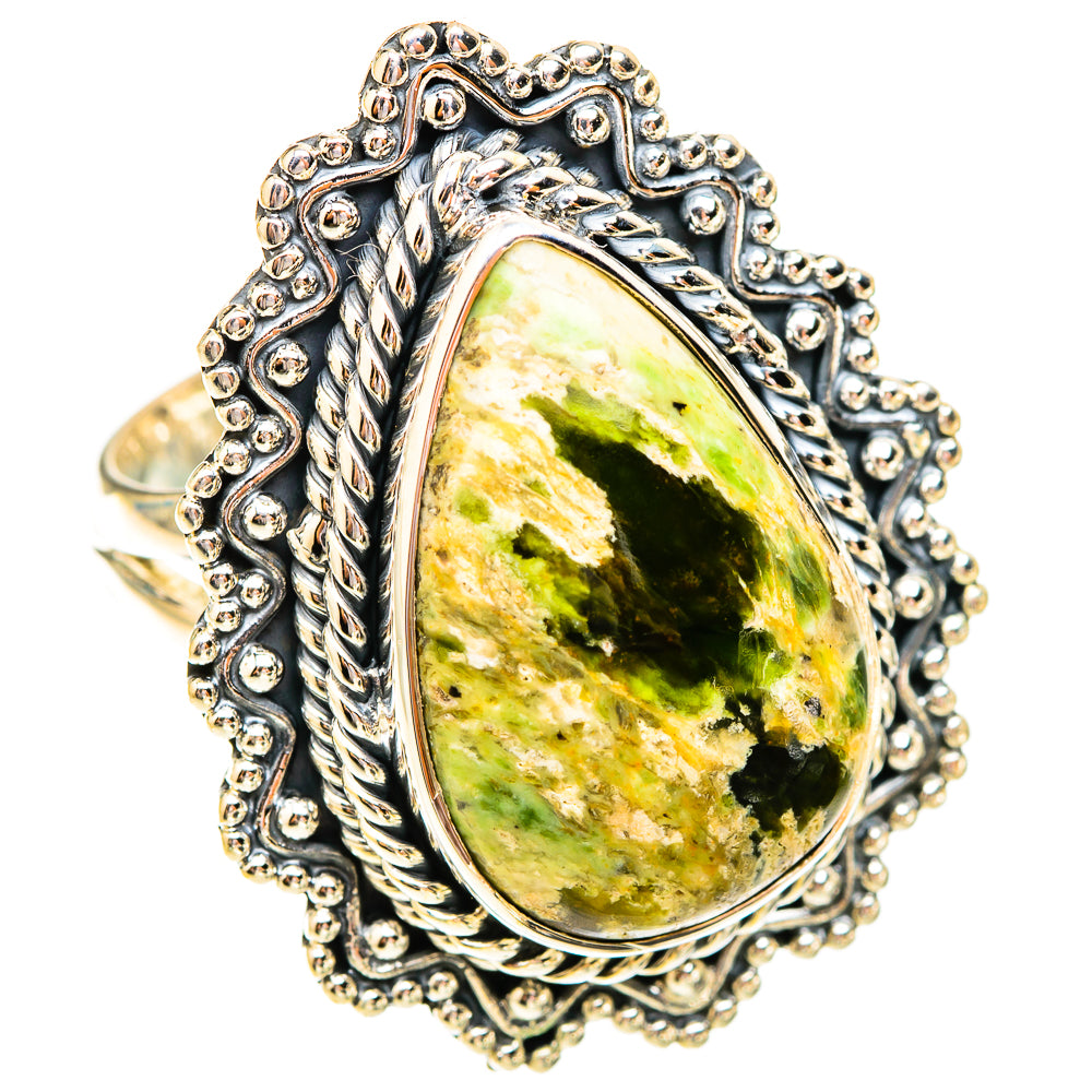 Ocean Jasper Rings handcrafted by Ana Silver Co - RING119441 - Photo 2