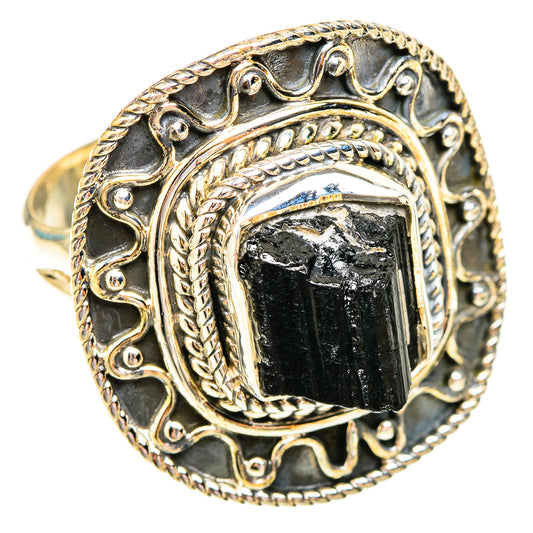 Tektite Rings handcrafted by Ana Silver Co - RING119458 - Photo 2