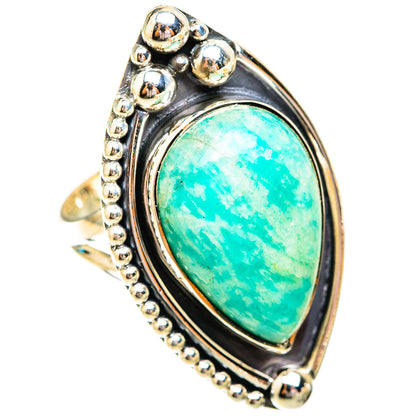 Amazonite Rings handcrafted by Ana Silver Co - RING119475 - Photo 2