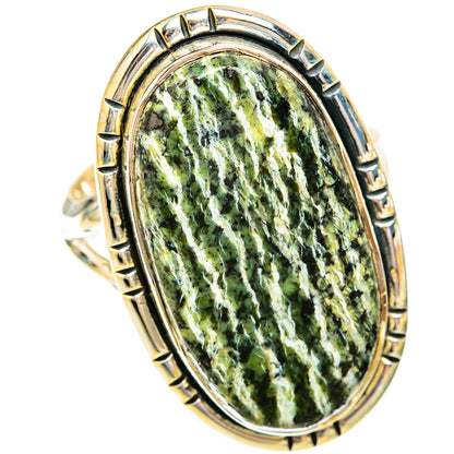 Green Swiss Opal Rings handcrafted by Ana Silver Co - RING119480 - Photo 2