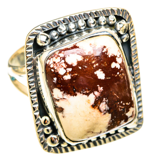 Wild Horse Jasper Rings handcrafted by Ana Silver Co - RING119482 - Photo 2