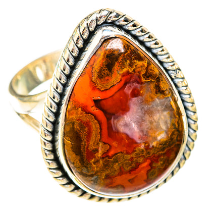 Moroccan Agate Rings handcrafted by Ana Silver Co - RING119484 - Photo 2