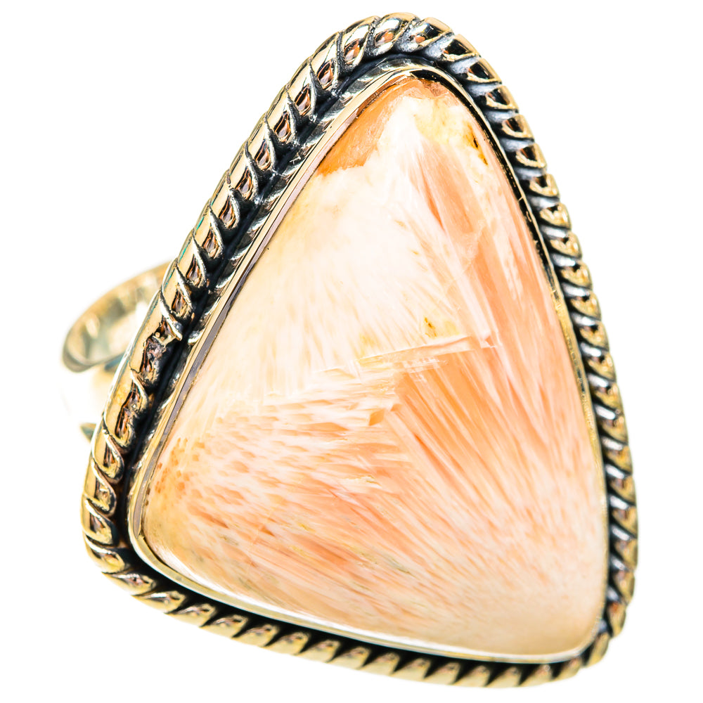 Scolecite Rings handcrafted by Ana Silver Co - RING119485 - Photo 2