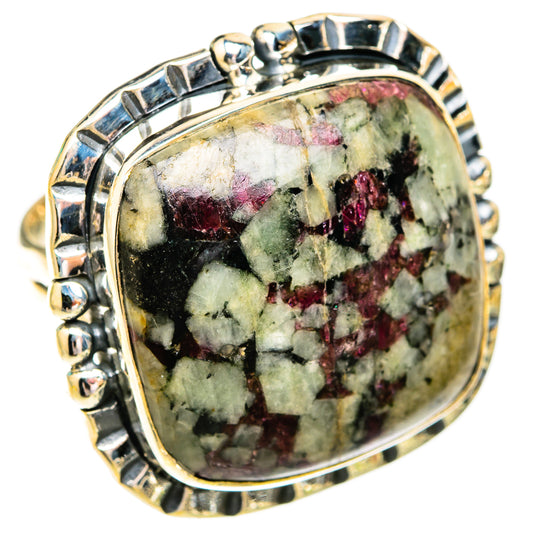 Russian Eudialyte Rings handcrafted by Ana Silver Co - RING119490 - Photo 2