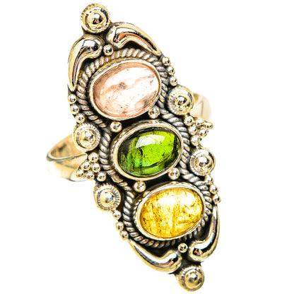 Ethiopian Opal Rings handcrafted by Ana Silver Co - RING119505 - Photo 2