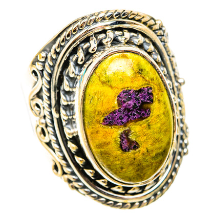 Atlantisite Rings handcrafted by Ana Silver Co - RING119506 - Photo 2