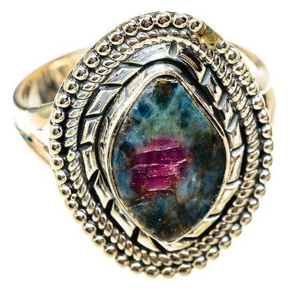 Ruby Fuchsite Rings handcrafted by Ana Silver Co - RING119513 - Photo 2