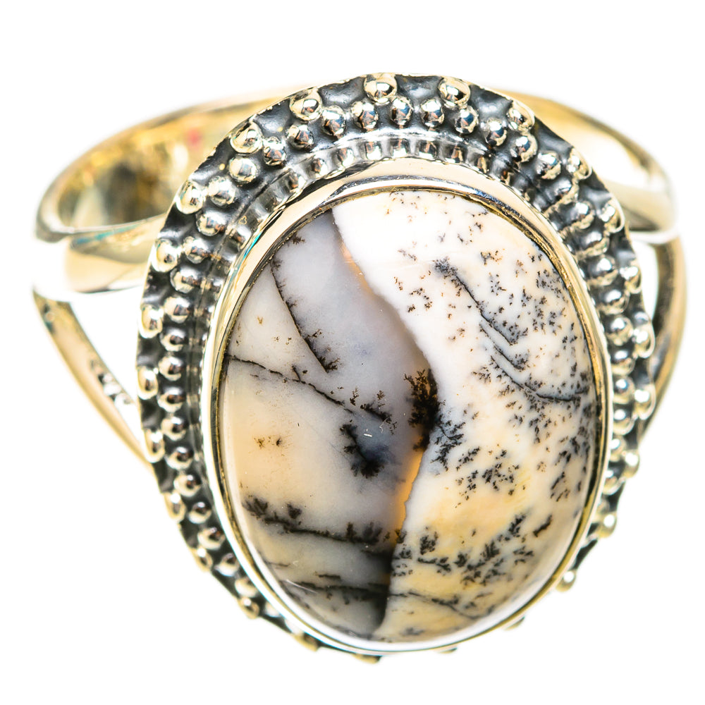 Dendritic Opal Rings handcrafted by Ana Silver Co - RING119533 - Photo 2