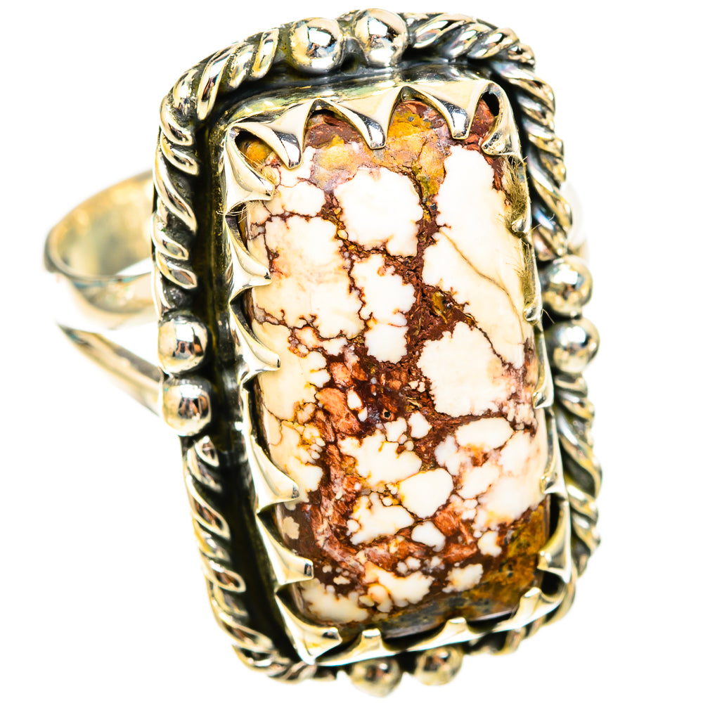 Wild Horse Jasper Rings handcrafted by Ana Silver Co - RING119551 - Photo 2