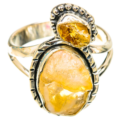 Citrine Rings handcrafted by Ana Silver Co - RING119552 - Photo 2