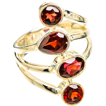 Garnet Rings handcrafted by Ana Silver Co - RING119556 - Photo 2